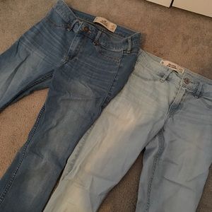 BUNDLE- 2 HOLLISTER JEGGINGS